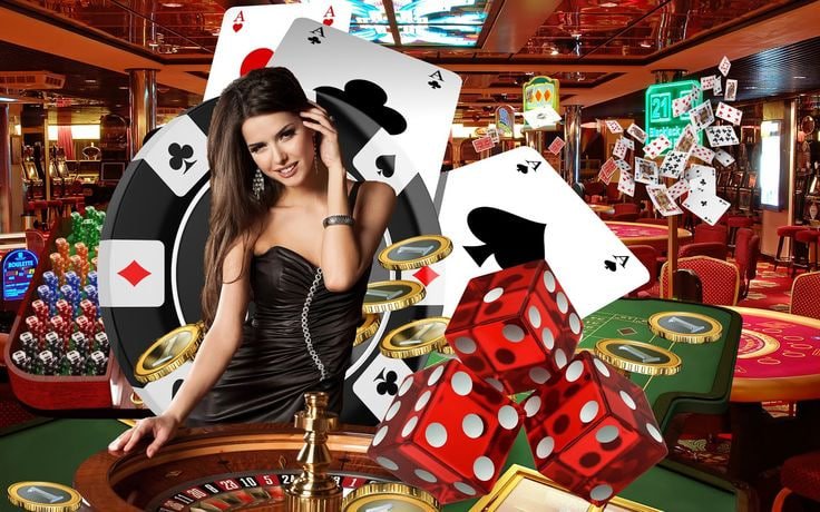 Ilustrasi jalur bola dalam Game Plinko